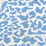 China Seas Zeze Celestial Blue Fabric Sample 6085-10