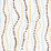 China Seas Ginza Brown Camel Aqua Fabric Sample 6370-05