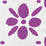 China Seas Wildflowers Ii Purple Fabric Sample 6380-11