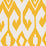 China Seas Aqua Ii Yellow Fabric Sample 7230-02