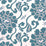 China Seas Florals Navy Fabric Sample 8230-09