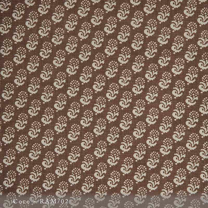 Lisa Fine Rambagh Coco Fabric Sample RAM-02