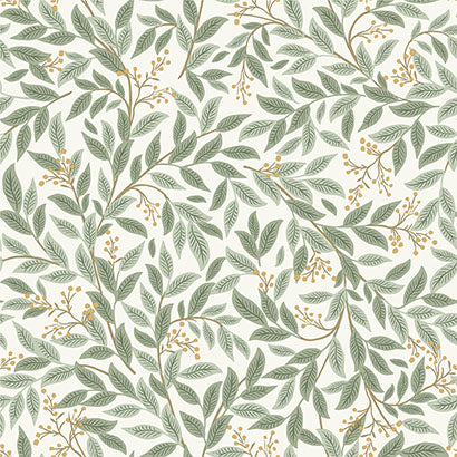 Rifle Paper Co Willowberry Sage Wallpaper RF7465