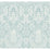 Rifle Paper Co Pineapple Damask Light Blue Wallpaper RF7484