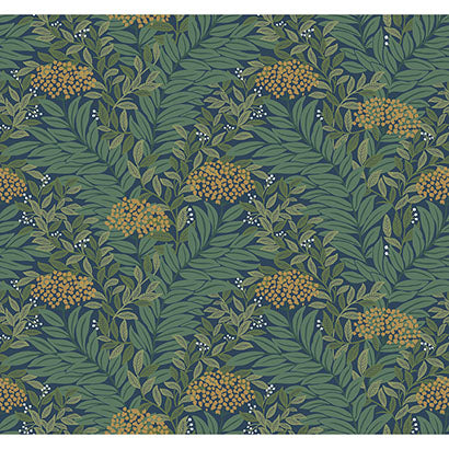 Rifle Paper Co Highgrove Navy Wallpaper RF7505