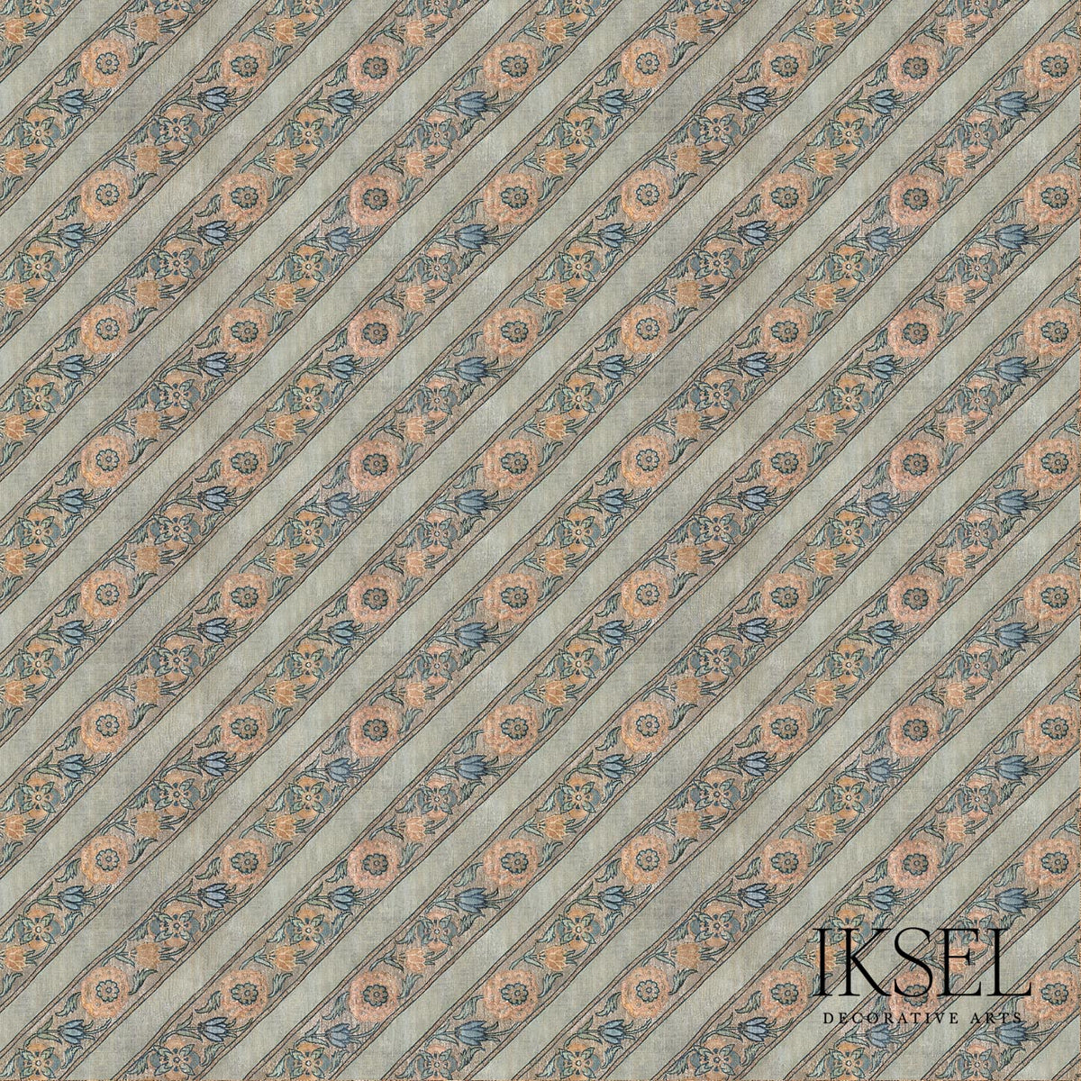 Schumacher Safavid Ribbons Original Fabric RF926CS01