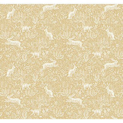 Rifle Paper Co Fable Gold Wallpaper RI5103