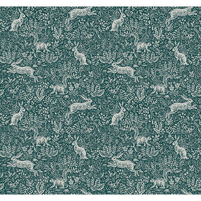 Rifle Paper Co Fable Emerald Wallpaper RI5104