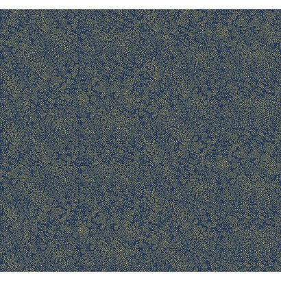 Rifle Paper Co Champagne Dots Gold & Navy Wallpaper RI5113