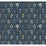 Rifle Paper Co Hawthorne Navy & Gold Wallpaper RI5131