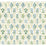 Rifle Paper Co Hawthorne Blue & Green Wallpaper RI5132