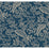 Rifle Paper Co Canopy Indigo & Silver Wallpaper RI5137