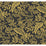 Rifle Paper Co Canopy Gold & Black Wallpaper RI5139