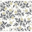 Rifle Paper Co Peonies White & Black Wallpaper RI5150