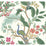 Rifle Paper Co Peacock Periwinkle Wallpaper RI5174