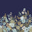 Rifle Paper Co Garden Party Navy Wallpaper RI5191M