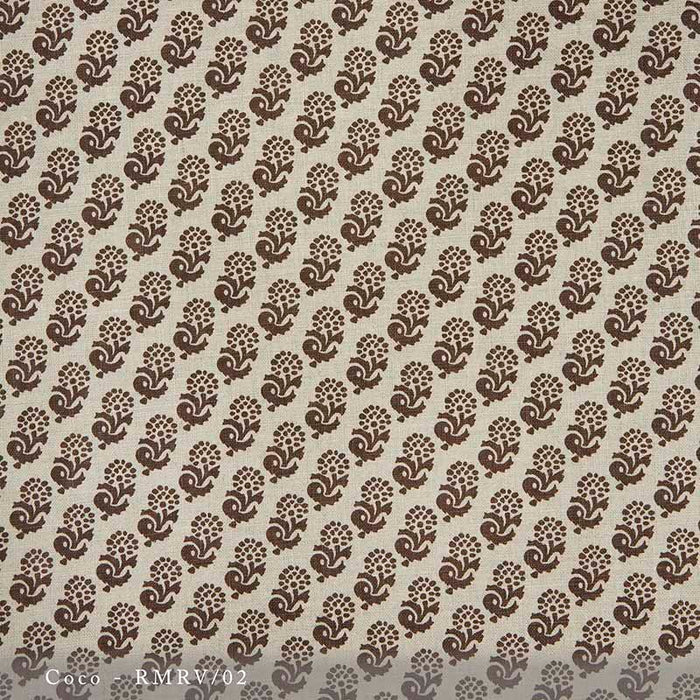 Lisa Fine Rambagh Reverse Coco Fabric Sample RMRV-02