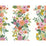 Rifle Paper Co Garden Party Trellis White & Dark Pink Sample RP7310