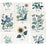 Rifle Paper Co Botanical Prints White & Blue Wallpaper RP7335