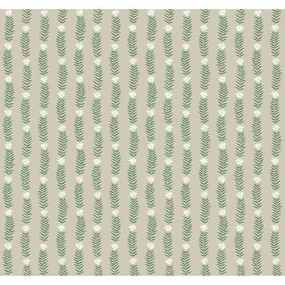 Rifle Paper Co Eden Beige & Green Wallpaper RP7339