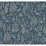 Rifle Paper Co Menagerie Toile Dark Blue Wallpaper RP7372