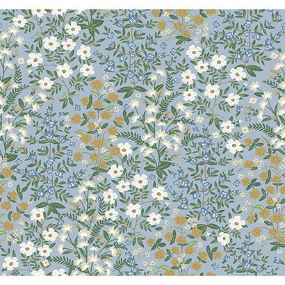 Rifle Paper Co Wildwood Garden Blue & White Wallpaper RP7379