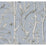 York Bambou Toile Sky Blue Wallpaper RT7833