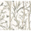 York Bambou Toile White Wallpaper RT7836