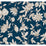 York Passion Flower Toile Navy Wallpaper RT7856