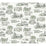 York Modern Vista Toile Evergreen Wallpaper RT7863