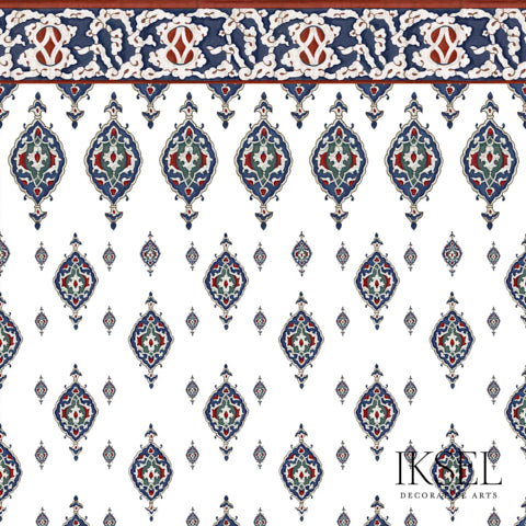 Schumacher Iznik Sinan P Light Wallpaper RW103CS02-255