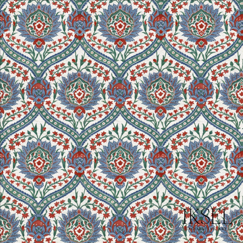 Schumacher Iznik Harem Original Wallpaper RW107CS01-255