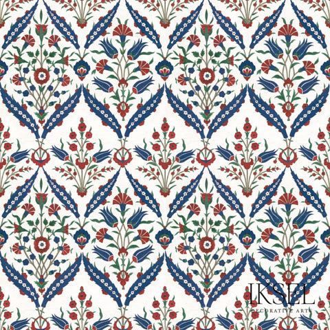 Schumacher Iznik Aisha Original Wallpaper RW116CS01-255