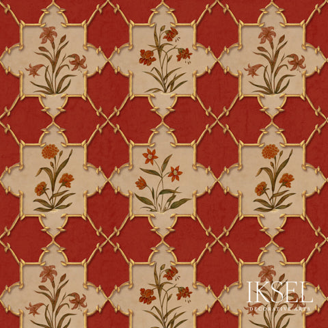 Schumacher Rajmata Jali Original Wallpaper RW305CS01-255