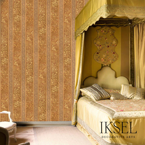 Schumacher Jahangir Stripe Original Wallpaper RW921CS01-255