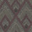 Seabrook Designs Panama Boho Diamonds Cranberry And Brushed Ebony Wallpaper Sample RY30507