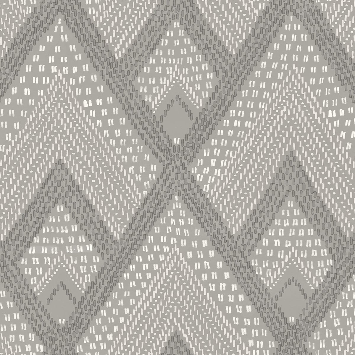 Seabrook Designs Panama Boho Diamonds Cove Gray Wallpaper Sample RY30508