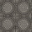 Seabrook Designs Mandala Boho Tile Brushed Ebony And Stone Wallpaper Sample RY30700