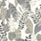 Seabrook Designs Tropicana Leaves Charcoal, Stone, And Daydream Gray Wallpaper RY30908