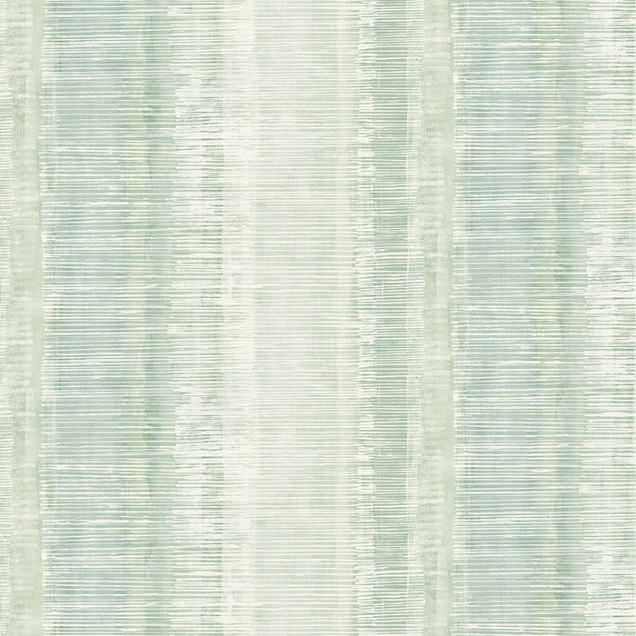 Seabrook Designs Tikki Natural Ombre Washed Jade And Aloe Wallpaper Sample RY31004