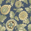 Seabrook Designs Calypso Paisley Leaf Champlain And Rosemary Wallpaper Sample RY31212