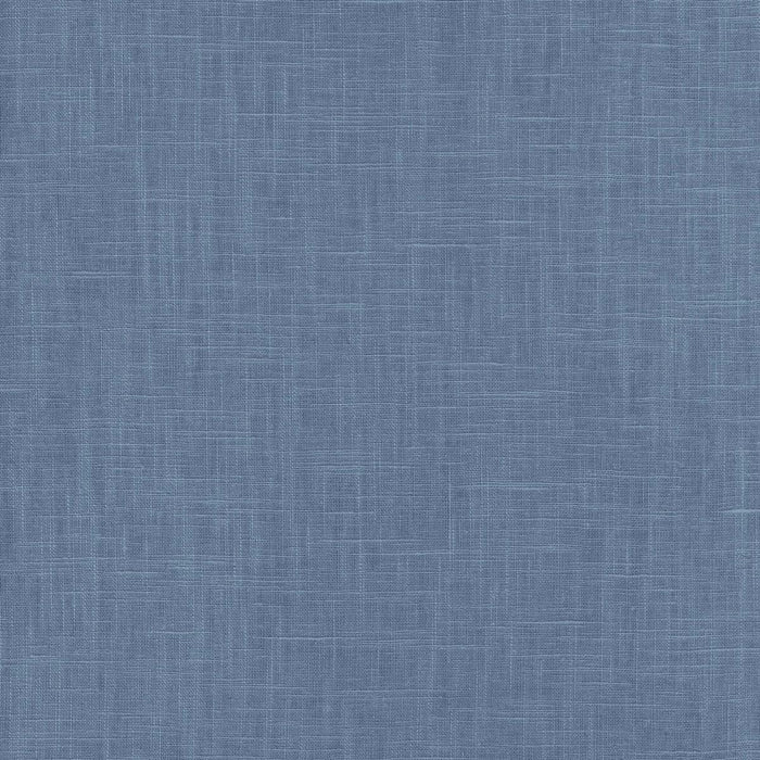 Seabrook Designs Indie Linen Embossed Vinyl Hale Blue Wallpaper Sample RY31732