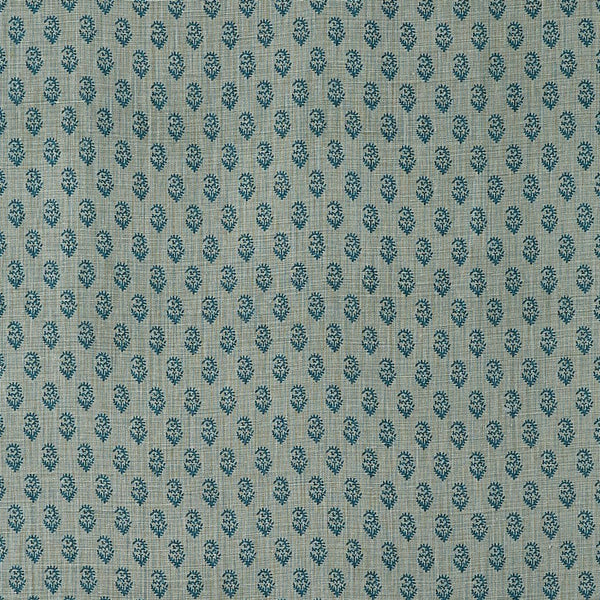 Peter Dunham Rajmata Tonal Blue/Blue Fabric Sample 111RJT12