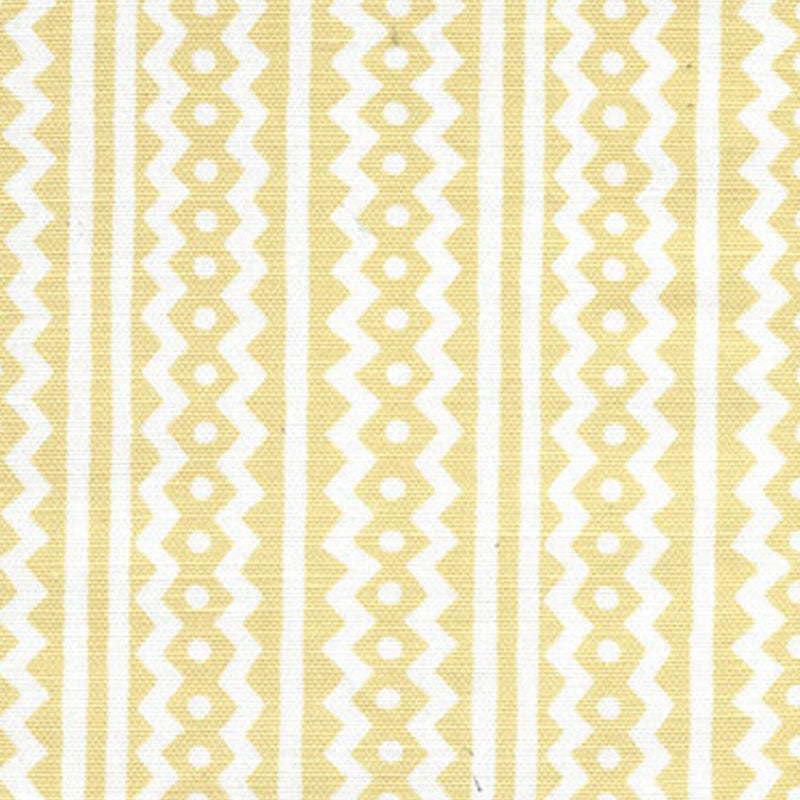 Alan Campbell Ric Rac Gold Fabric AC935WH-02