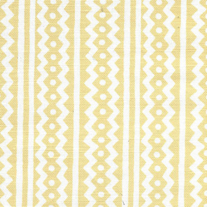 Alan Campbell Ric Rac Gold Fabric Sample AC935WH-02