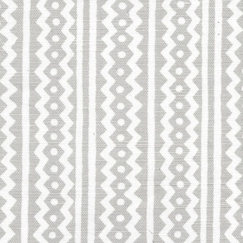 Alan Campbell Ric Rac Pale Gray Fabric AC935WH-03