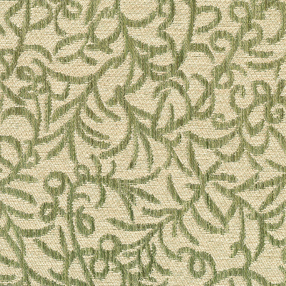 Brentano Rosemary Garden Ivy  Fabric 4374-03