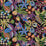 Old World Weavers Greenhouse Night Shade Fabric Sample S7 00035400