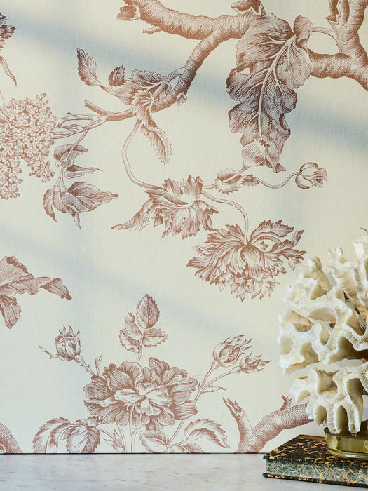 Braquenie Chantonnay Glycine Wallpaper Sample BP370002