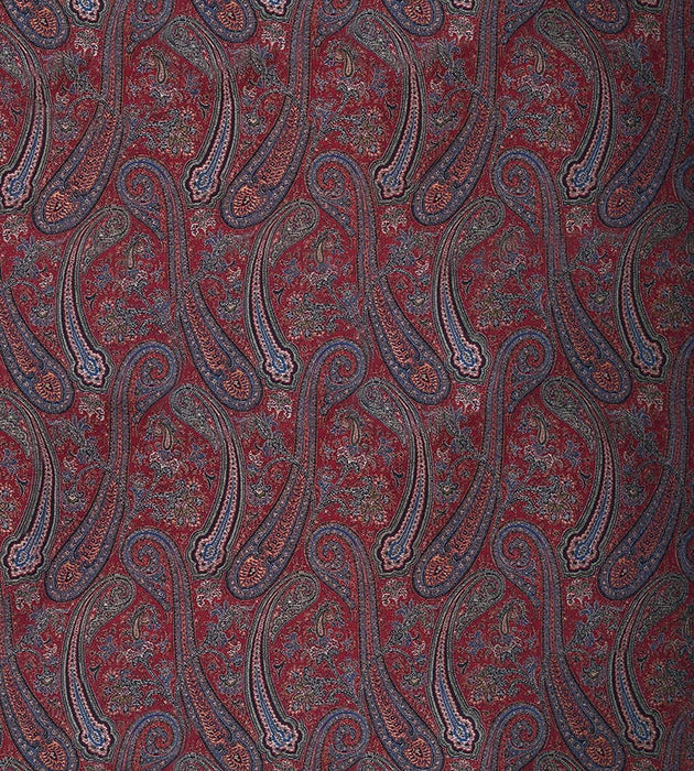 Old World Weavers Punjab Red Fabric Sample SB 00011908